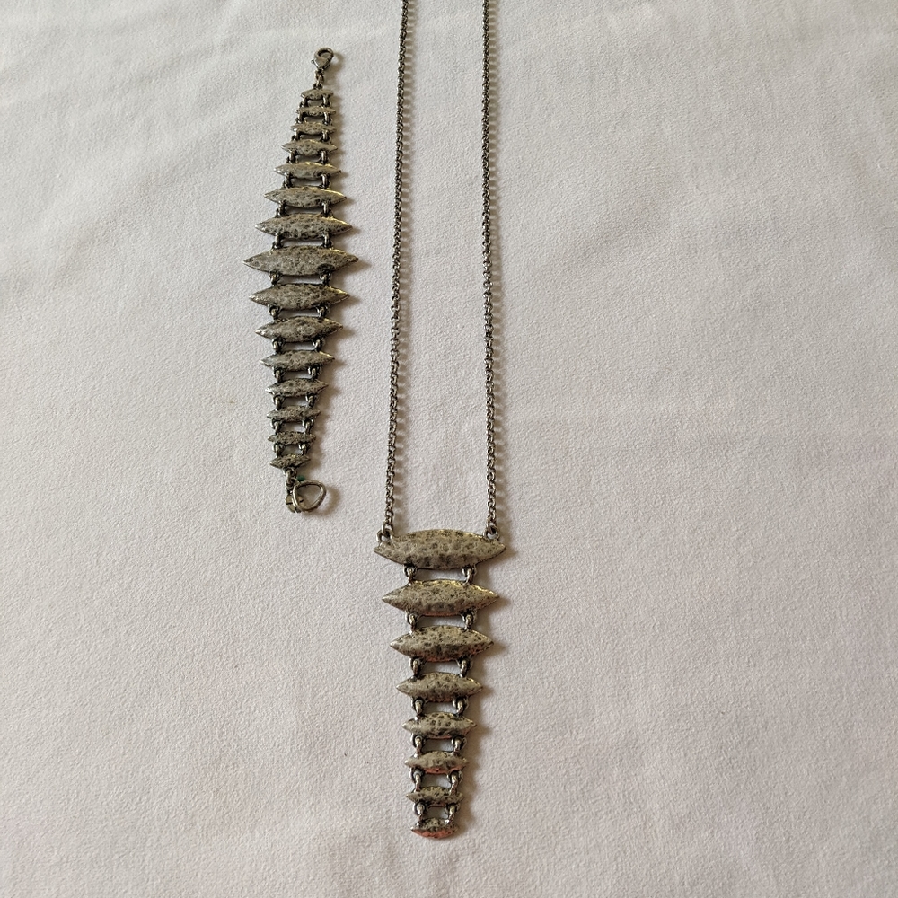Lucky Brand necklace and bracelet